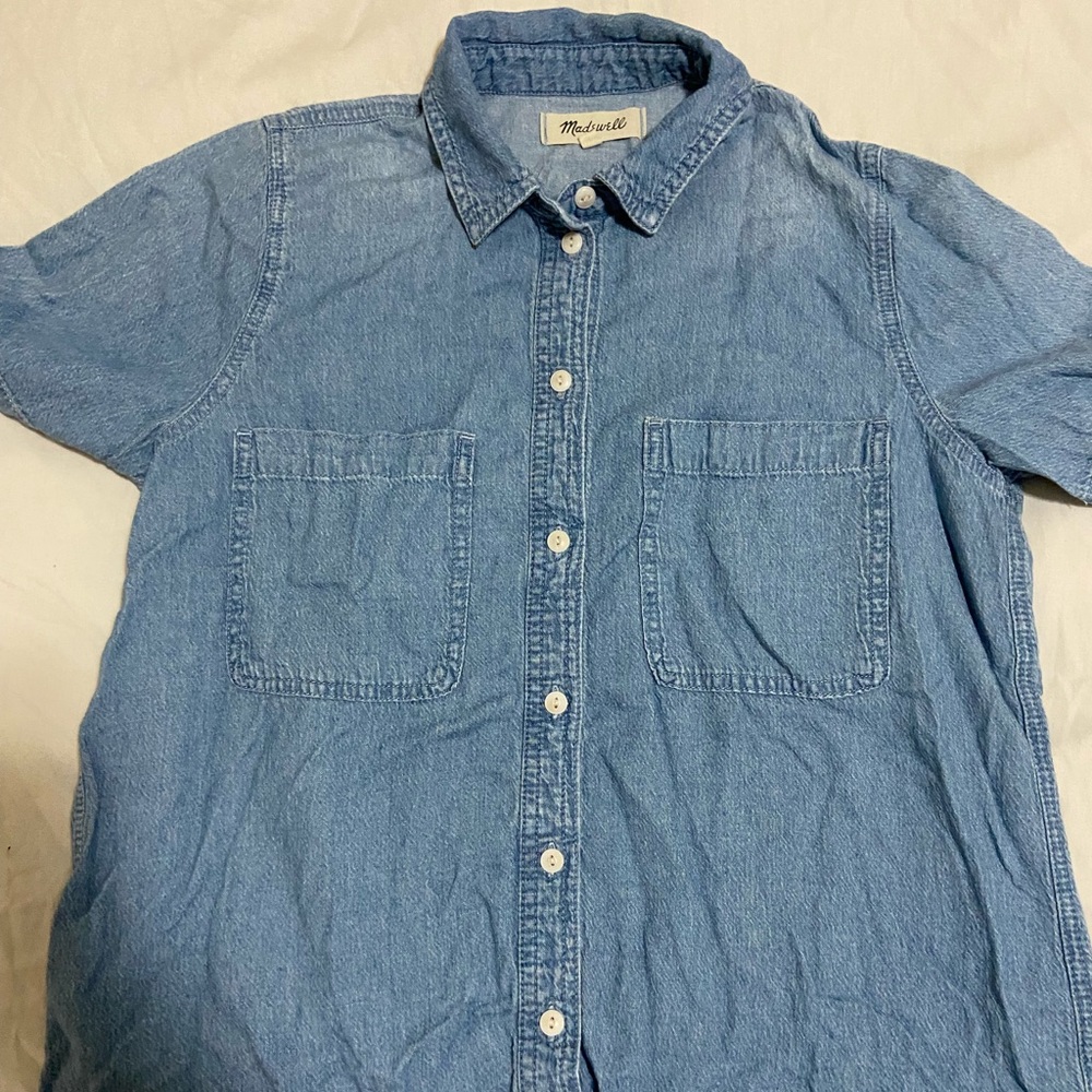 Madewell chambray shirt